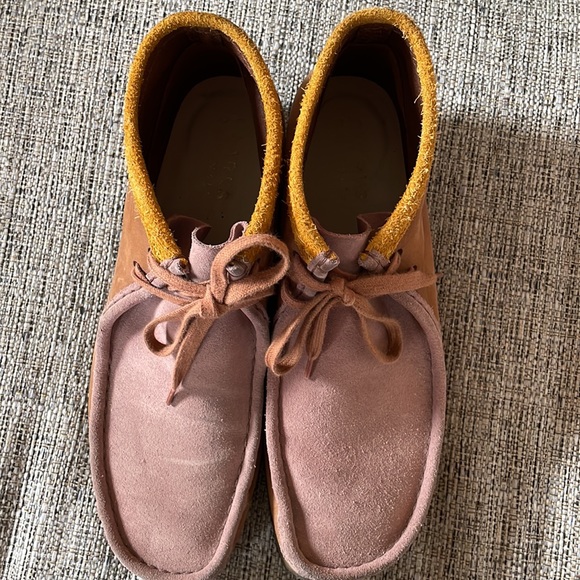 Clarks Originals Wallabee Boot Multicolor Suede Sz 11 - Picture 5 of 9